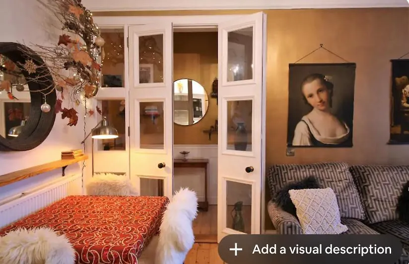 Holyrood Park: Lush & Arty 2 Double Bed Flat Apartment Edinburgh 0*,